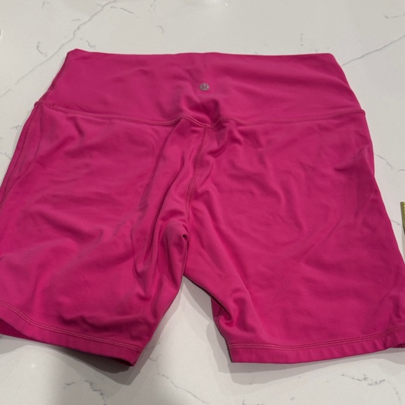lululemon athletica Pants - lululemon athletica Align High Rise 8”Women's Pink Bike Shorts